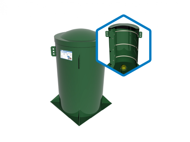 Какой кессон для скважины лучше выбрать: пластиковый или металлический?