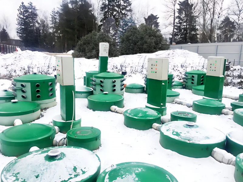 Оборудование для очистки бытовых стоков коммунальными службами