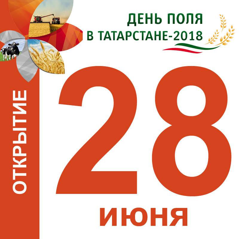 Участие в выставке полевого формата «День поля в Татарстане – 2018