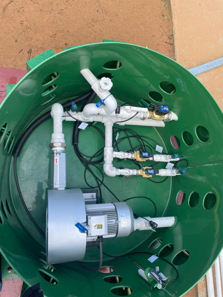 Производство очистных сооружений для логистического центра