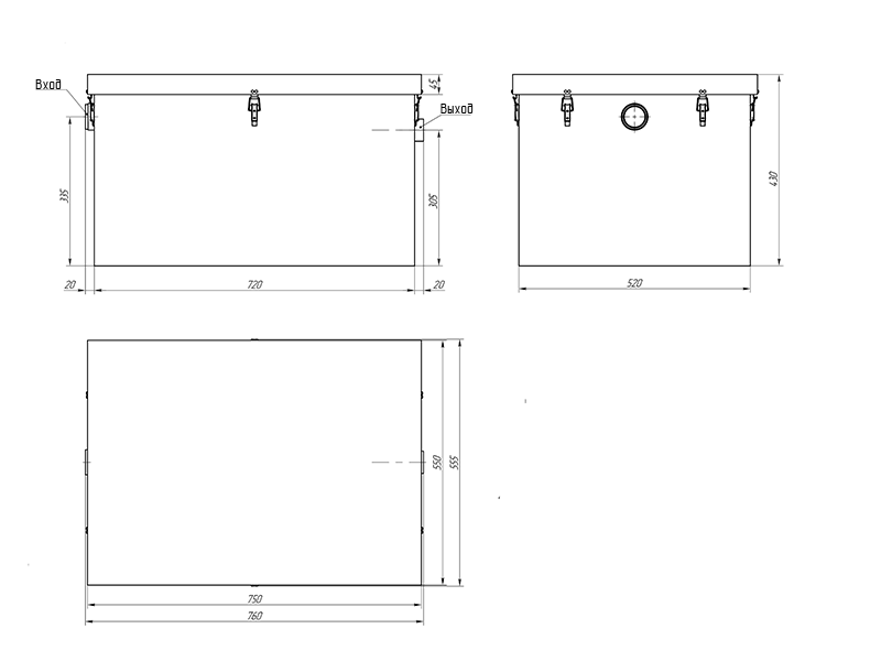 Габаритный чертеж AS-IN 1.0-90 Габаритный чертеж AS-IN 1.0-90