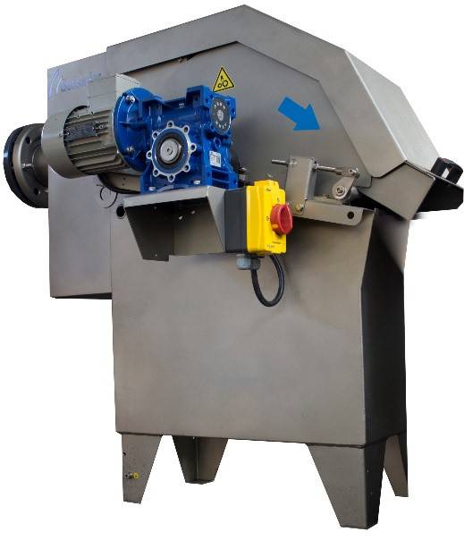 Фото механической решетки барабанного типа