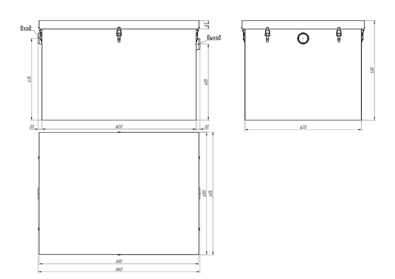 Жироуловитель под мойку Alta M-In 1.5-150
