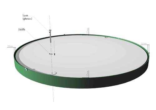 Утеплитель горловины D-955