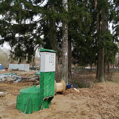 КНС для хозяйственно-бытовых стоков, МО, ООО "Бергхаус"