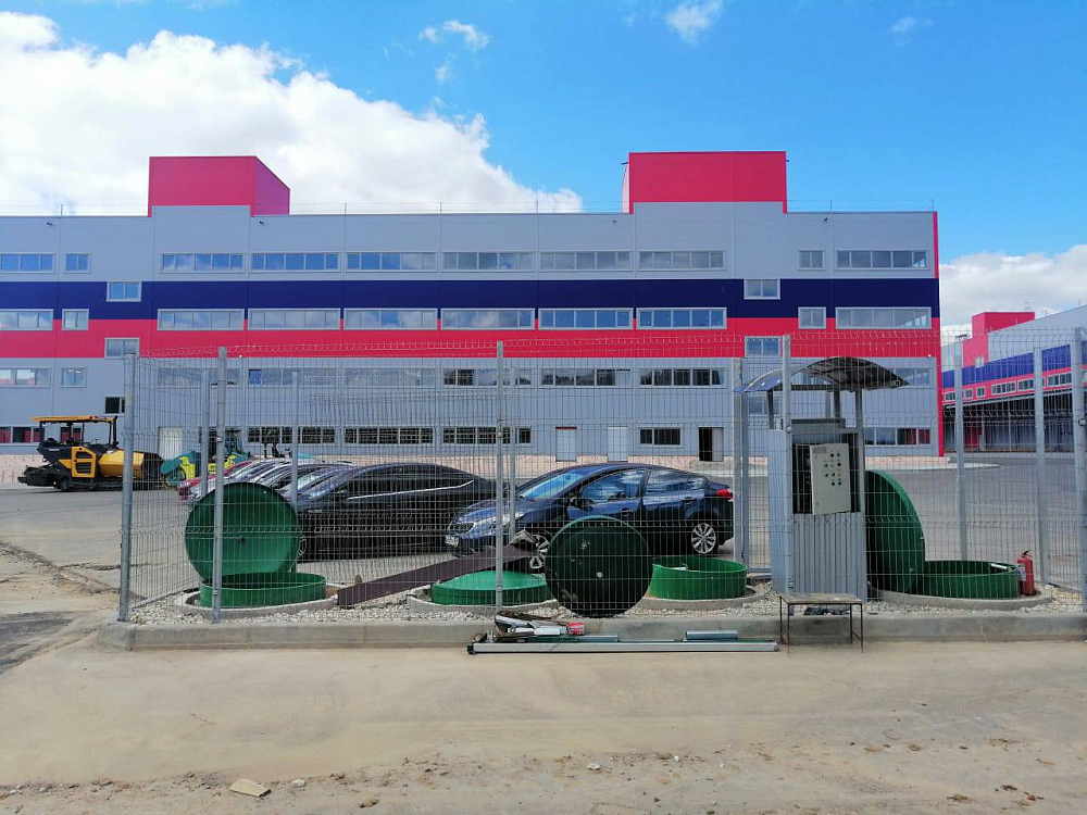 Ливневый сток, логистический комплекс 