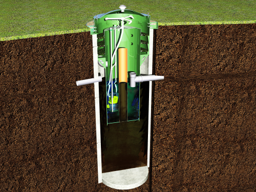 Комплект для модернизации септика из бетонных колец Alta Bio Lite