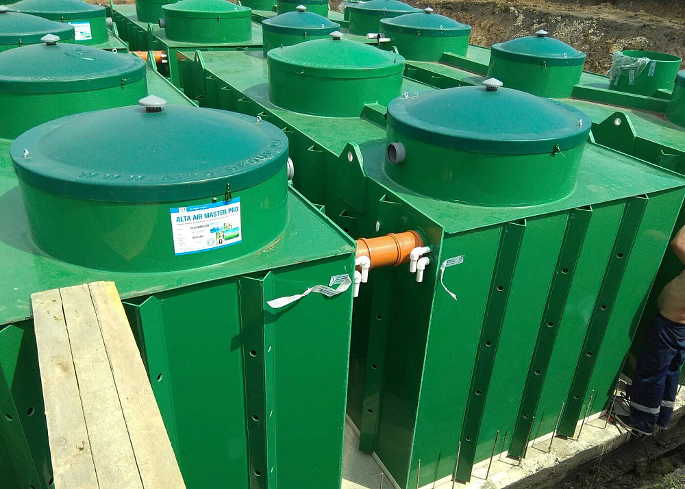 Хозяйственно-бытовой сток - 200 м3 в сутки, поселок Березовский, Красноярский край