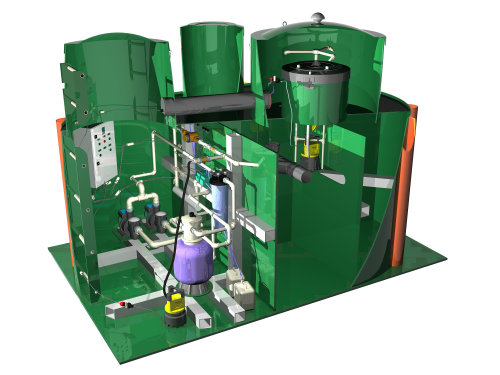 Автономная канализация Alta Bio 10+ UV