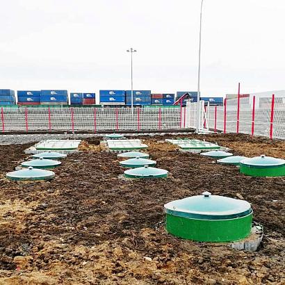 Ливневый сток - 300 литров в сек., завод смазочных материалов, Калужская обл.