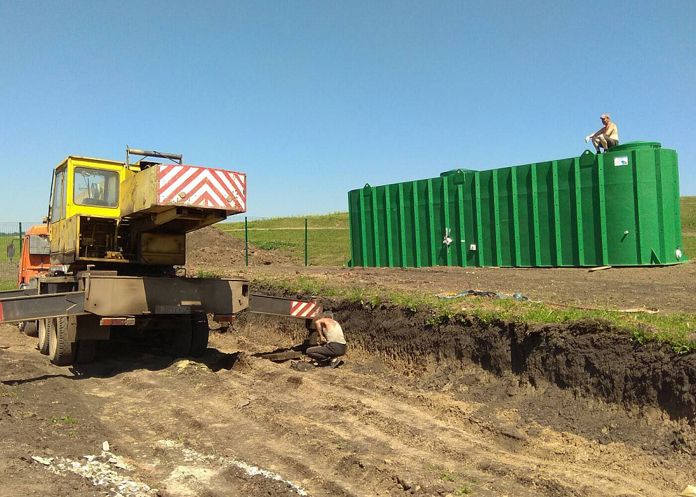 Хозяйственно-бытовой сток - 200 м3 в сутки, поселок Березовский, Красноярский край