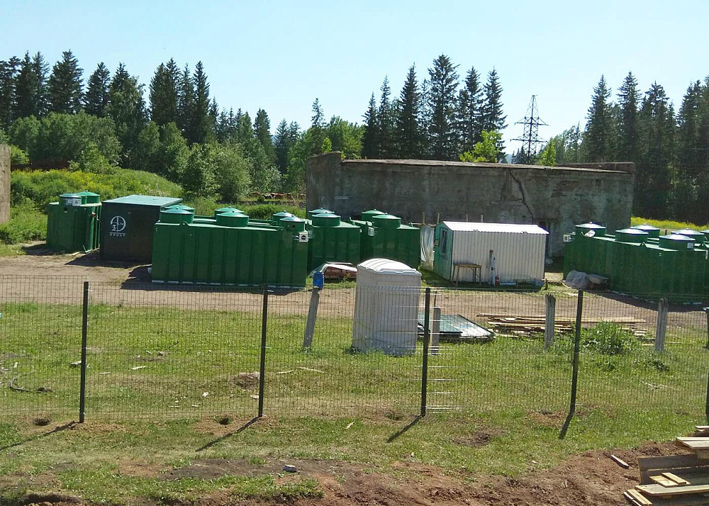 Хозяйственно-бытовой сток - 200 м3 в сутки, поселок Березовский, Красноярский край