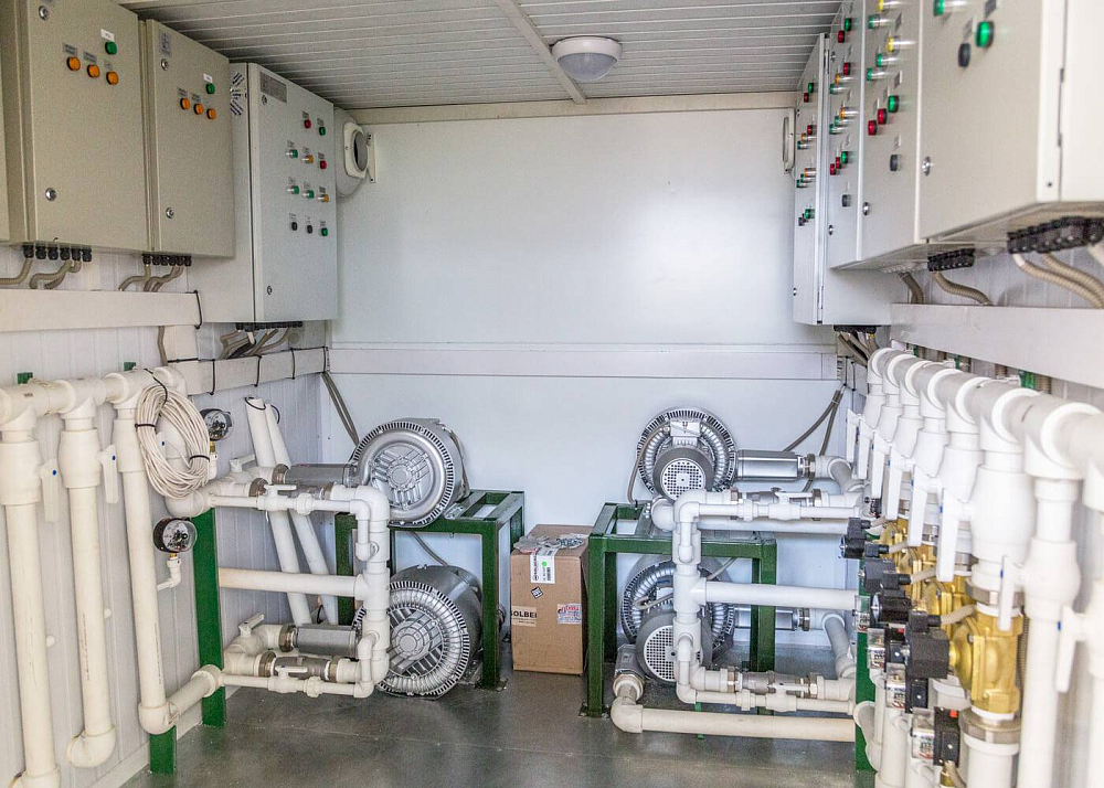 Хозяйственно-бытовой сток - 200 м3 в сутки, поселок Березовский, Красноярский край